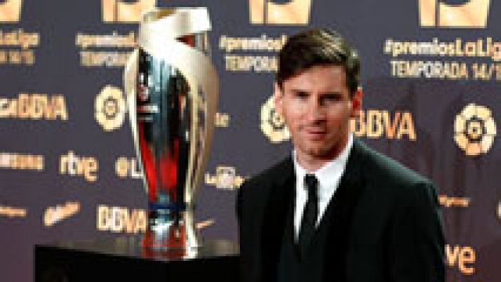 Messi, premio al mejor jugador de la Liga 2014/15