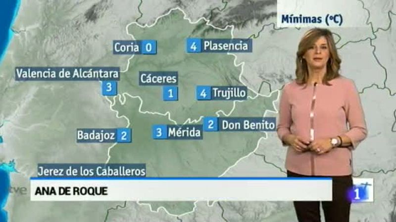  El tiempo en Extremadura - 01/12/15