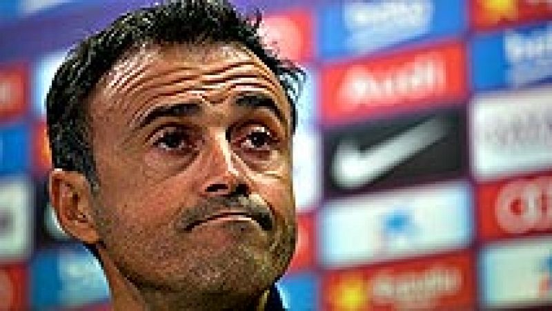 El entrenador del Barcelona, Luis Enrique Martínez, ha pedido a los culés que mañana acudan al Camp Nou "que estén tranquilos", porque sacará "un once de garantías" para resolver la eliminatoria de Copa de Rey ante el Villanovense, que se presenta en