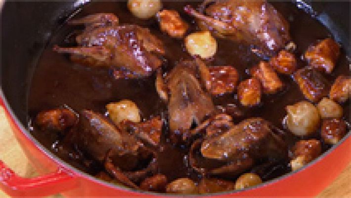 RTVE Cocina - Tórtolas en salsa de congrio