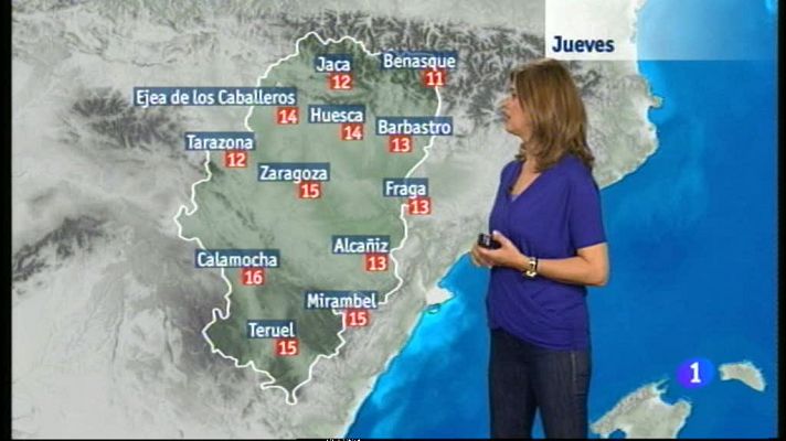 El tiempo en Aragón - 03/12/15