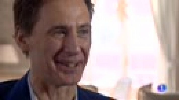 Telediario 1 - David Lagercrantz presenta en España Millennium 4