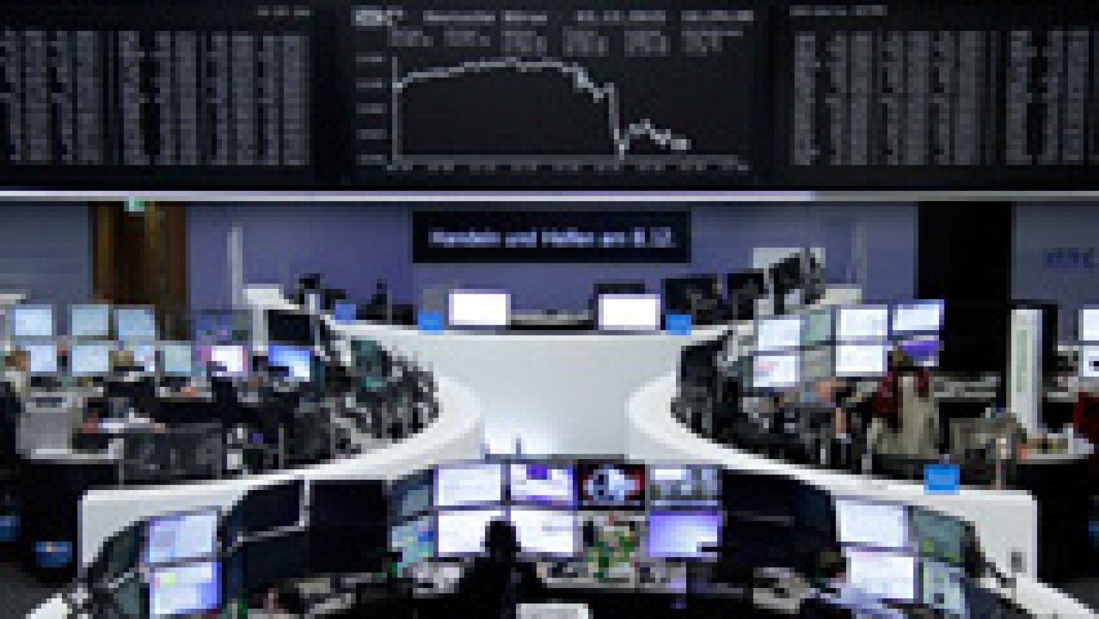 Telediario 1: Las Bolsas reaccionan con caídas tras la reunión del Banco Central Europeo | RTVE Play