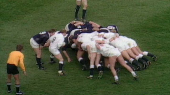 Rugby. Final 5 Naciones 1990: Escocia-Inglaterra