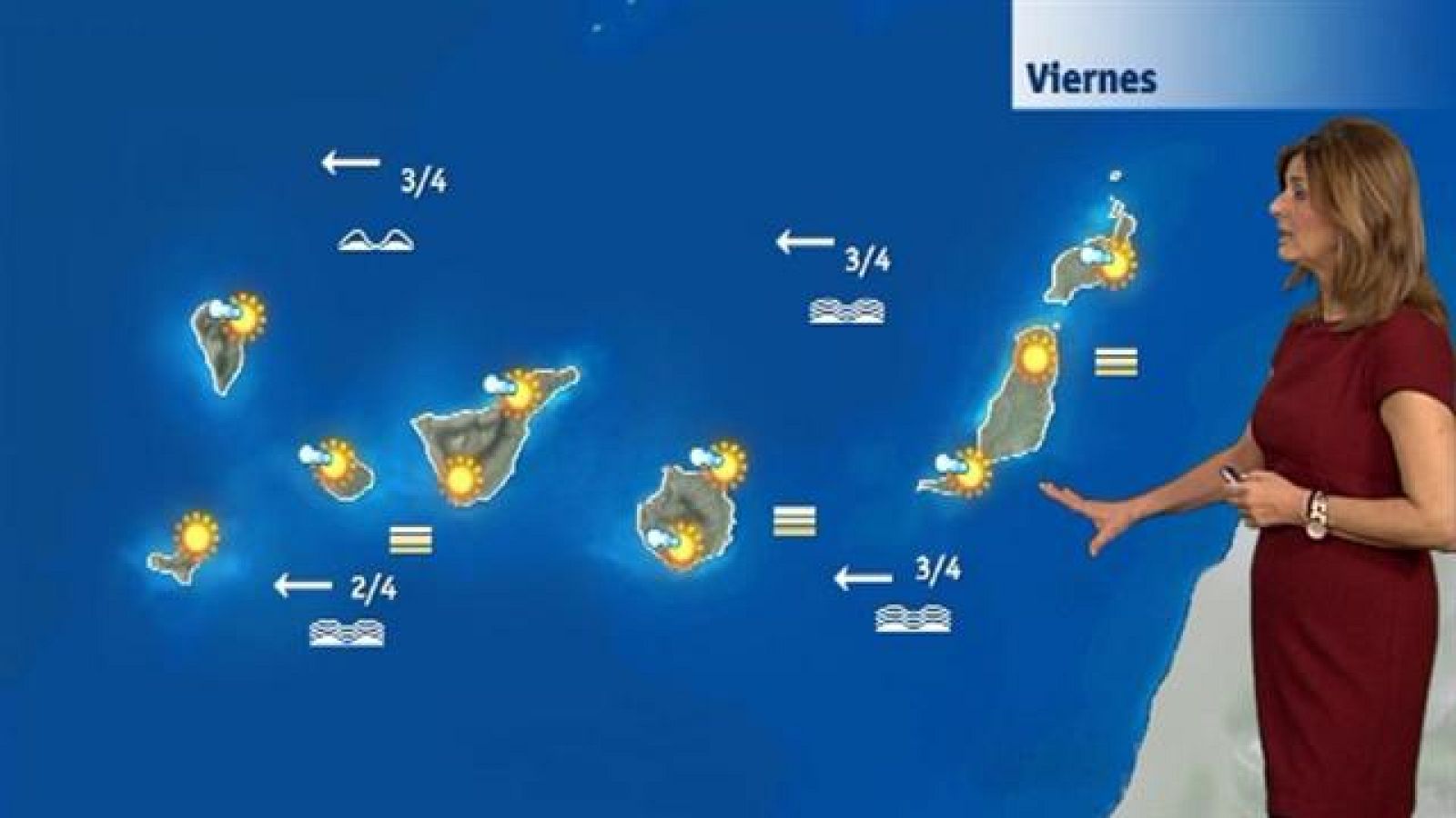 El tiempo en Canarias - 04/12/2015 