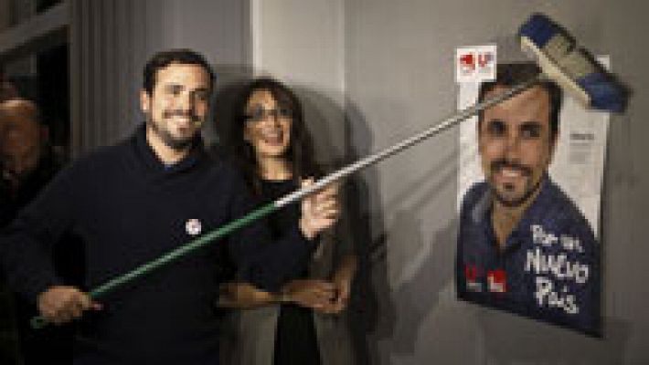 Telediario 1 - IU apela al espíritu del 15M