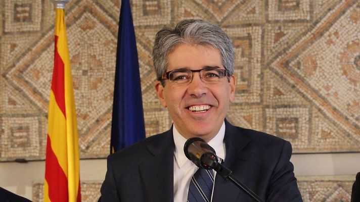 Telediario 1 - Homs propone en Madrid negociar la independencia de Cataluña