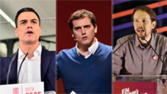 Telediario 1 - Los mítines de la campaña electoral