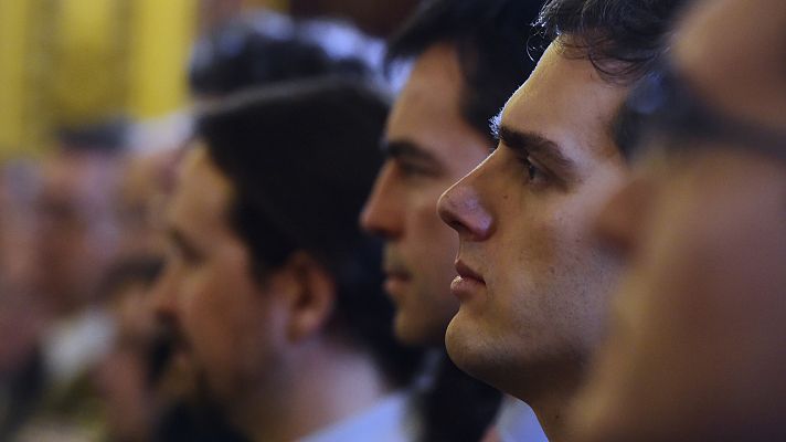 Telediario 1 - Los partidos hacen sus propuestas sobre la reforma de la Constitución mientras hablan también de pactos