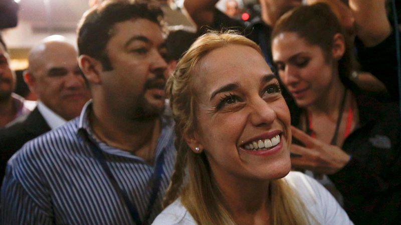 Lilian Tintori: "El cambio ya se inició en Venezuela"