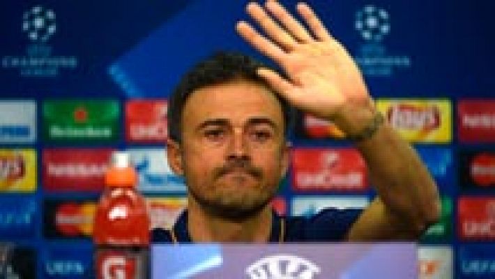 Telediario 1 - Luis Enrique: "¿Dar descanso? No puedo hacer juegos de magia"
