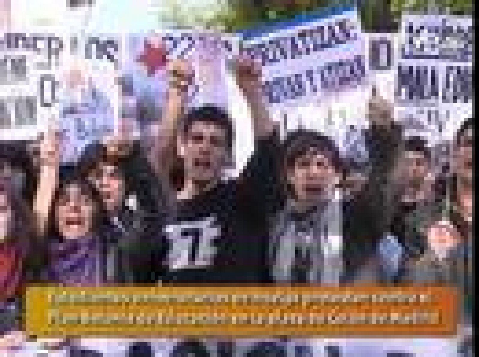Sin programa: Los estudiantes se echan a la calle | RTVE Play