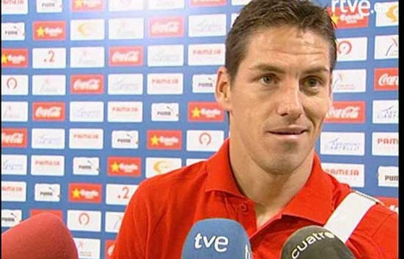 El delantero del villarreal Guille Franco ha reconocido que no han dado el nivel ante el Poli Ejido y se refiere al equipo de segunda como justo ganador del choque.