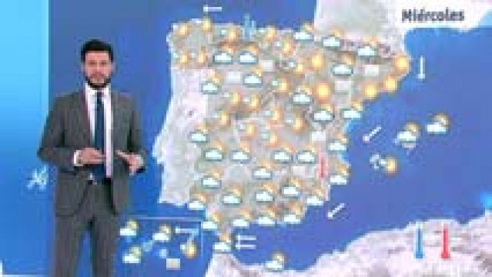 El tiempo - Nieblas en toda la mitad norte y viento fuerte en el Estrecho