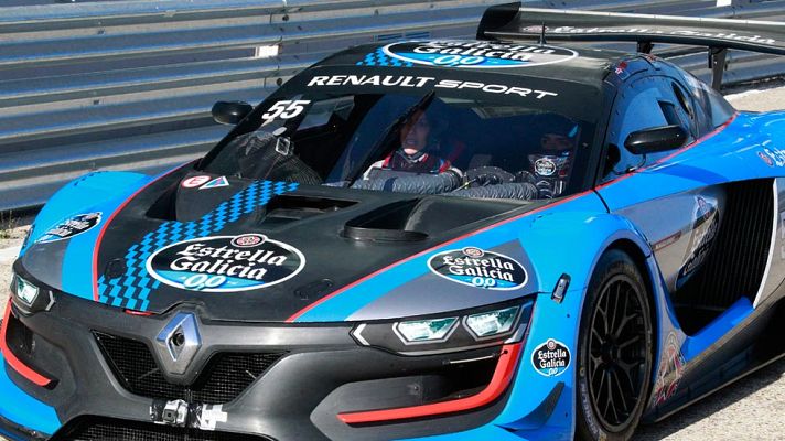 Telediario 1 - Pura adrenalina con Carlos Sainz al volante