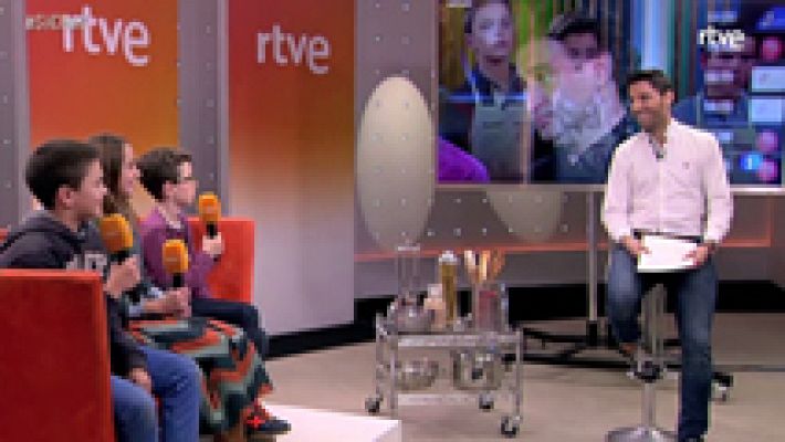 MasterChef Junior - Sí, Chef con María Querol, Xavier y Hugo en RTVE