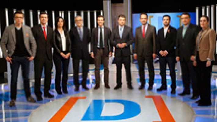 Telediario 1 - La economía y las políticas sociales centran el debate a nueve