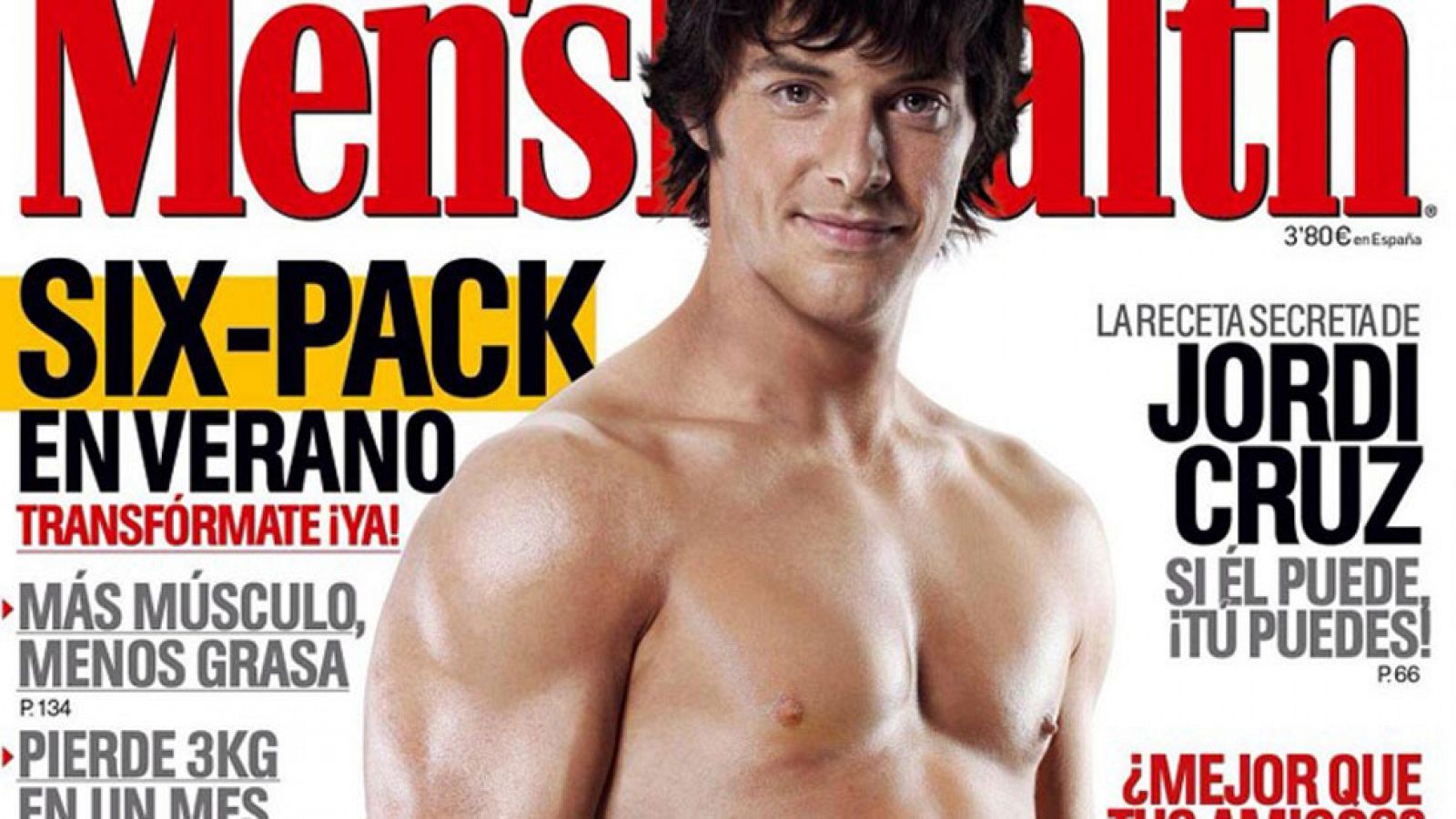 En la tuya o en la mía- La portada de Jordi Cruz en Men's Health