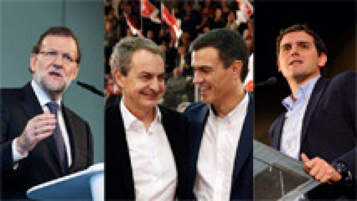 Telediario 1 - Campaña electoral: propuestas fiscales y polémica con C's