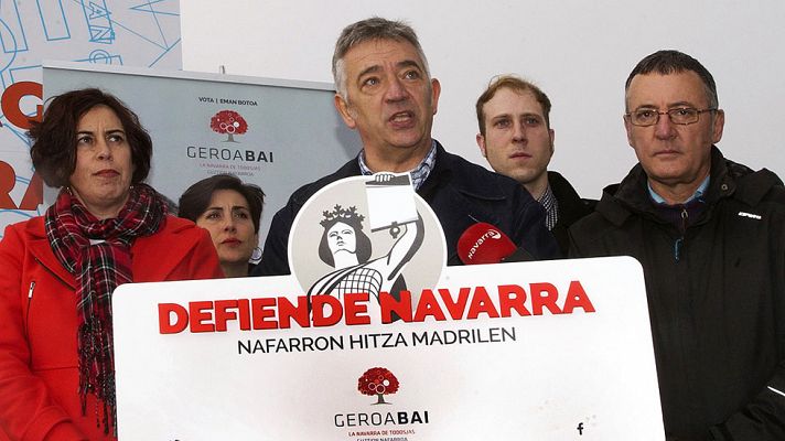 Koldo Martínez (Geroa Bai): "Ejercer el derecho a decidir no quiere decir derecho a la independencia, defendemos que la gente pueda expresarse en libertad"