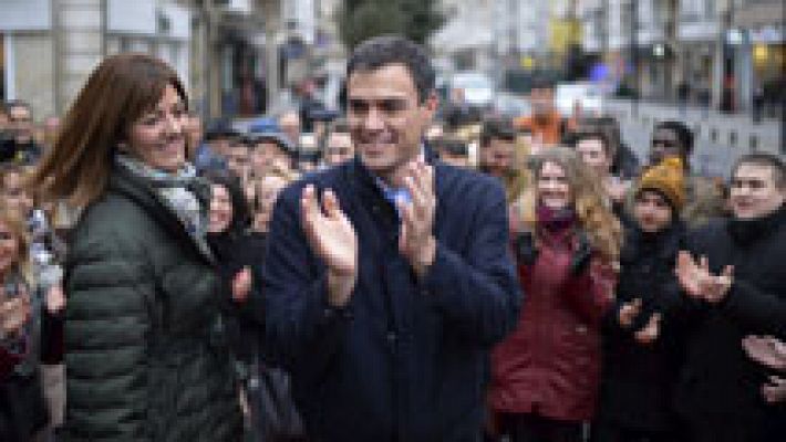 Telediario 1 - Sánchez quiere acabar con "la legislatura de la corrupción"