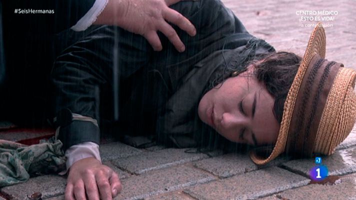 Seis hermanas - Sofía es apuñalada saliendo de la casa Silva