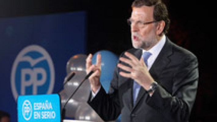 Telediario 1 - Rajoy: "Ofrecemos a los españoles certidumbre"