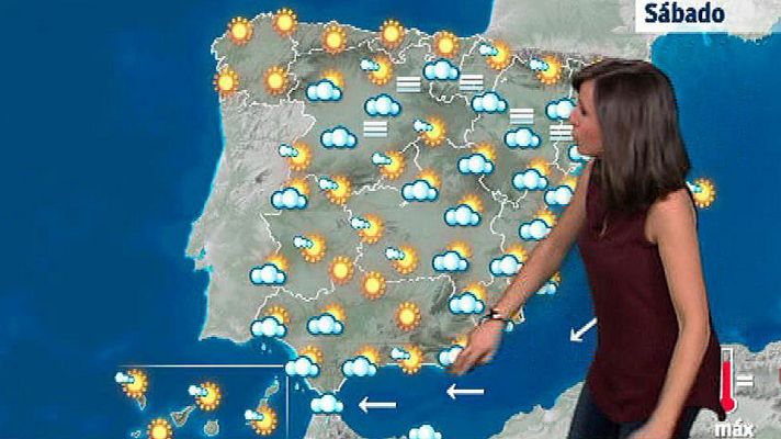 El tiempo - Posibilidad de llovizna débil en el sureste peninsular con mayor probabilidad en el Estrecho