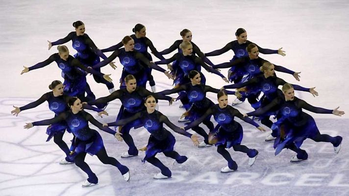 Patinaje sobre hielo - Final Grand Prix: Programa libre sincronizado