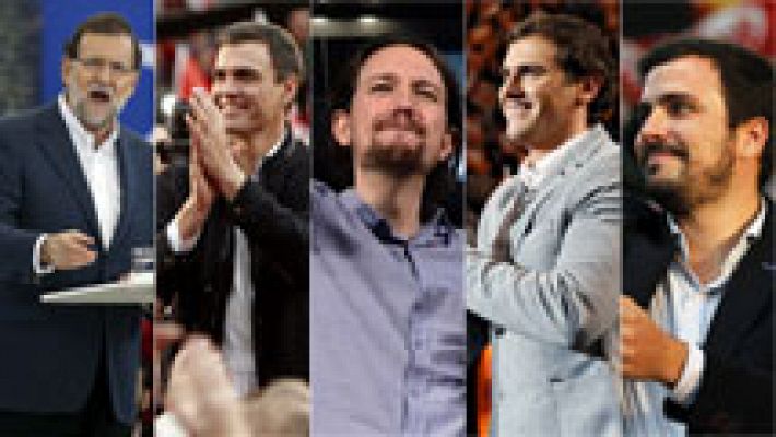 Telediario 1 - Último domingo de campaña