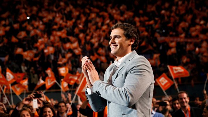Telediario 1 - Ciudadanos se "conjura" en Vistalegre para que "España sea naranja"