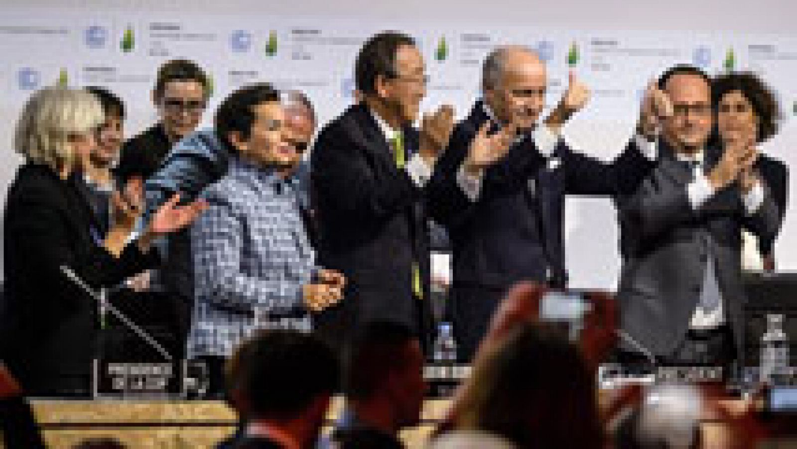 Telediario 1: Ecologistas y expertos valoran el acuerdo de la Cumbre del Clima de París como insuficiente | RTVE Play