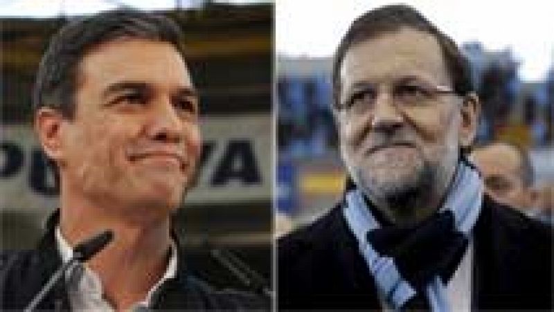 24 horas para el cara a cara entre Rajoy y Sánchez en la Academia de TV