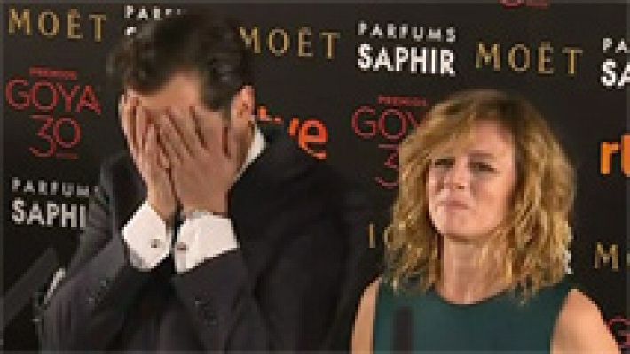 Premios Goya - Los Goya 2016: Asier Etxeandia se emociona al leer su nominación como Mejor actor