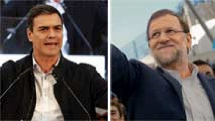 Así será el cara a cara Rajoy - Sánchez: 110 minutos divididos en cuatro bloques temáticos