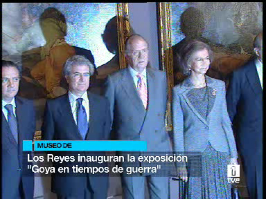Los Reyes inauguran exposición Goya