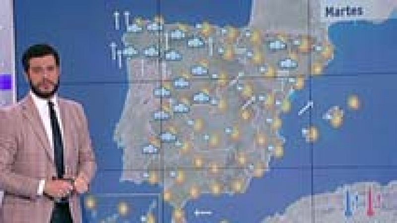 Temperaturas altas y fuertes vientos en el norte