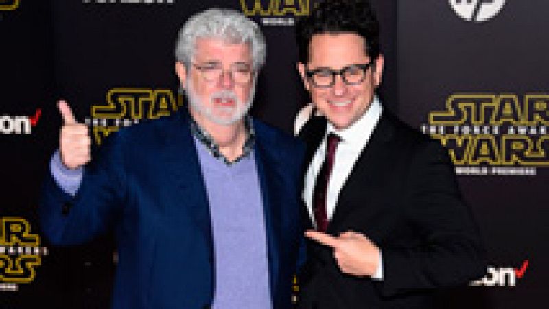 La alfombra roja se extiende en Los Ángeles para la premiere de 'Star Wars: el despertar de la fuerza'