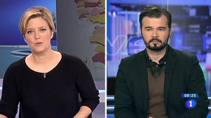 Los desayunos - Rufián (ERC) quiere "ocupar el espacio de poder del Congreso" para que se respete  el 27S