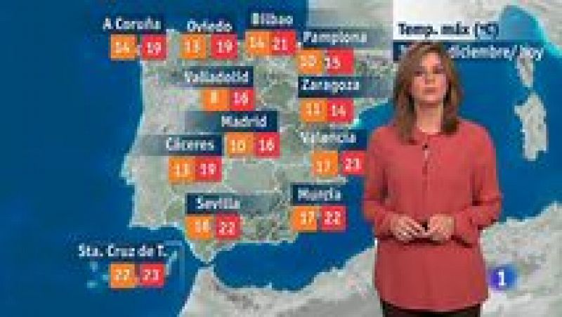 El tiempo en la Comunidad Valenciana - 15/12/15 - Ver ahora