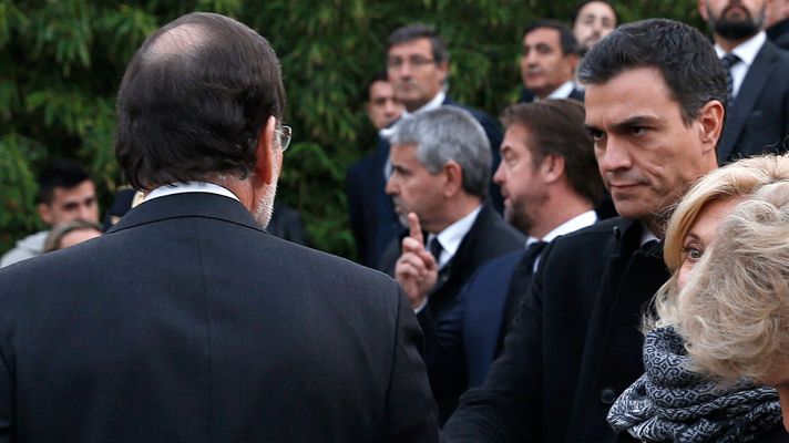 Telediario 1 - Rajoy y Sánchez mantienen sus argumentos tras el cara a cara