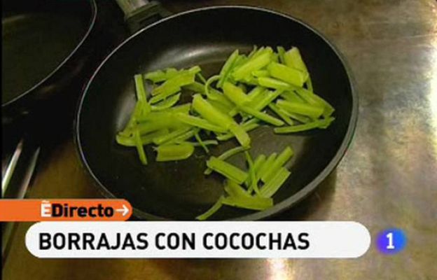 RTVE Cocina - Borrajas con cocochas