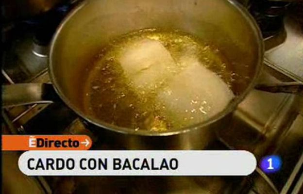 RTVE Cocina - Cardo con bacalao