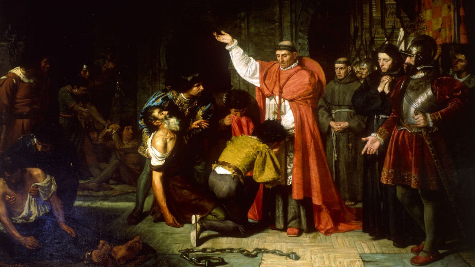 Paisaje con figuras - Cisneros