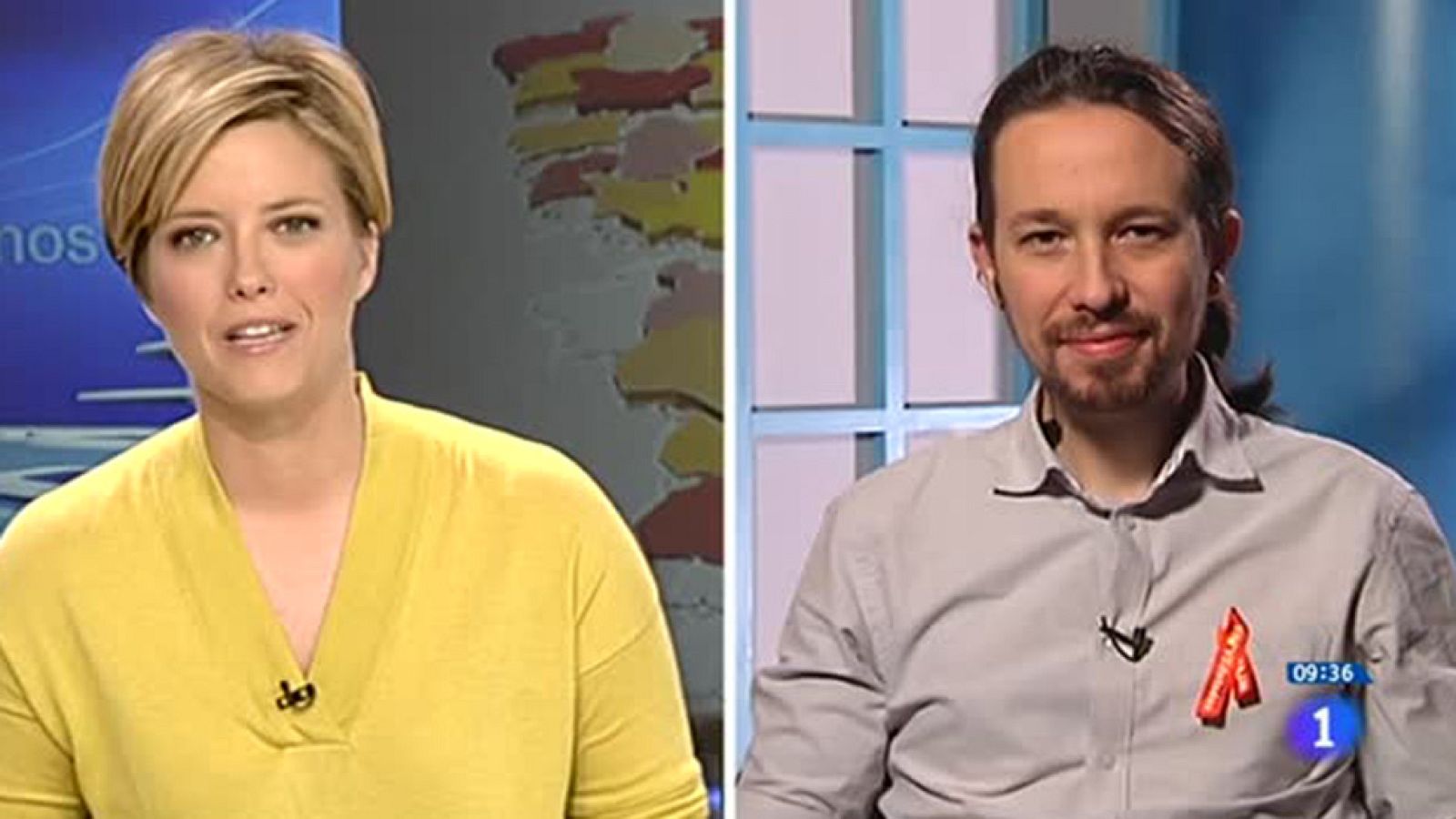 Iglesias insiste en que su principal rival es el PP y que le ganará "sin elevar la voz" - Los desayunos | Ver