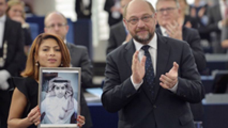 Ensaf Haidar, esposa del bloguero saudí Raif Badawi, premio Sajarov 2015: "Raif es un espíritu libre y por eso fue condenado"