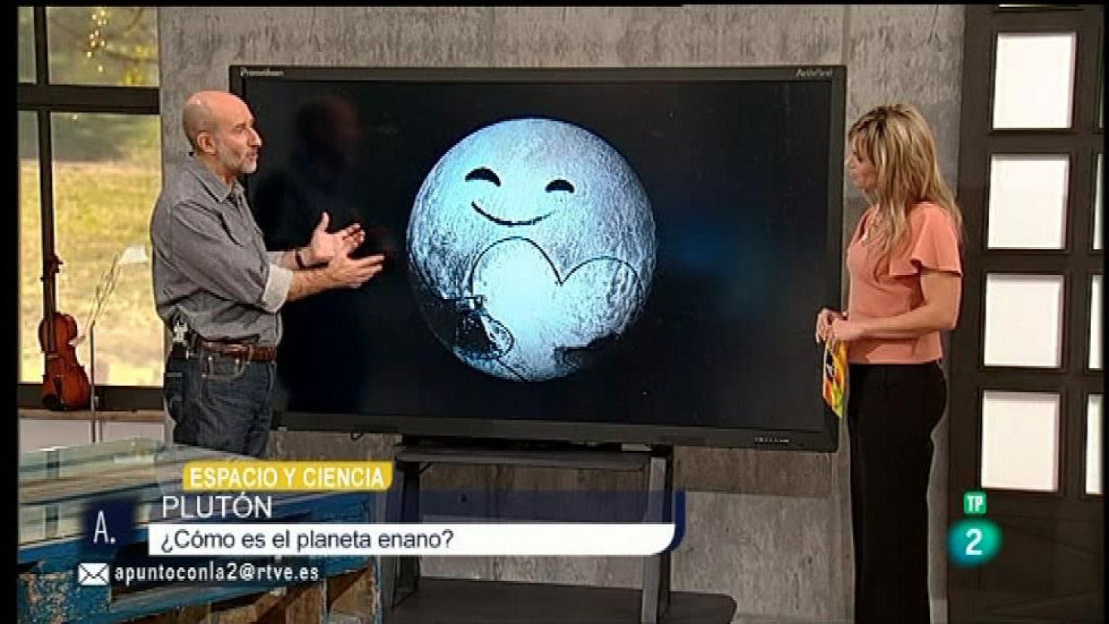 A punto con La 2 - Espacio y Ciencia con Daniel Closa: Plutón