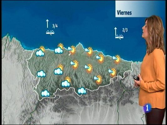 El tiempo en Asturias - 17/12/15