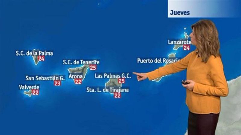 El tiempo en Canarias - 17/12/2015 