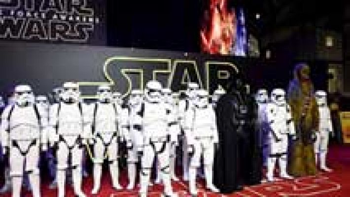 Telediario 1 - Preestreno de Star Wars en Londres